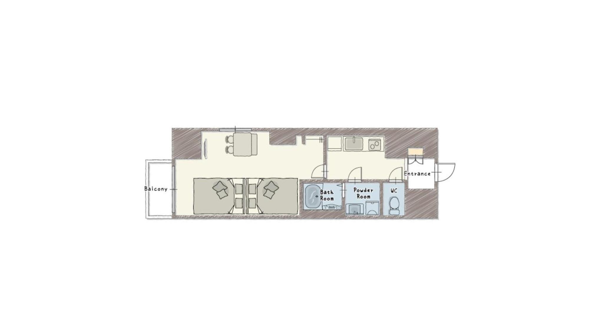 Hotel Abitare Namba West Ōsaka Eksteriør bilde
